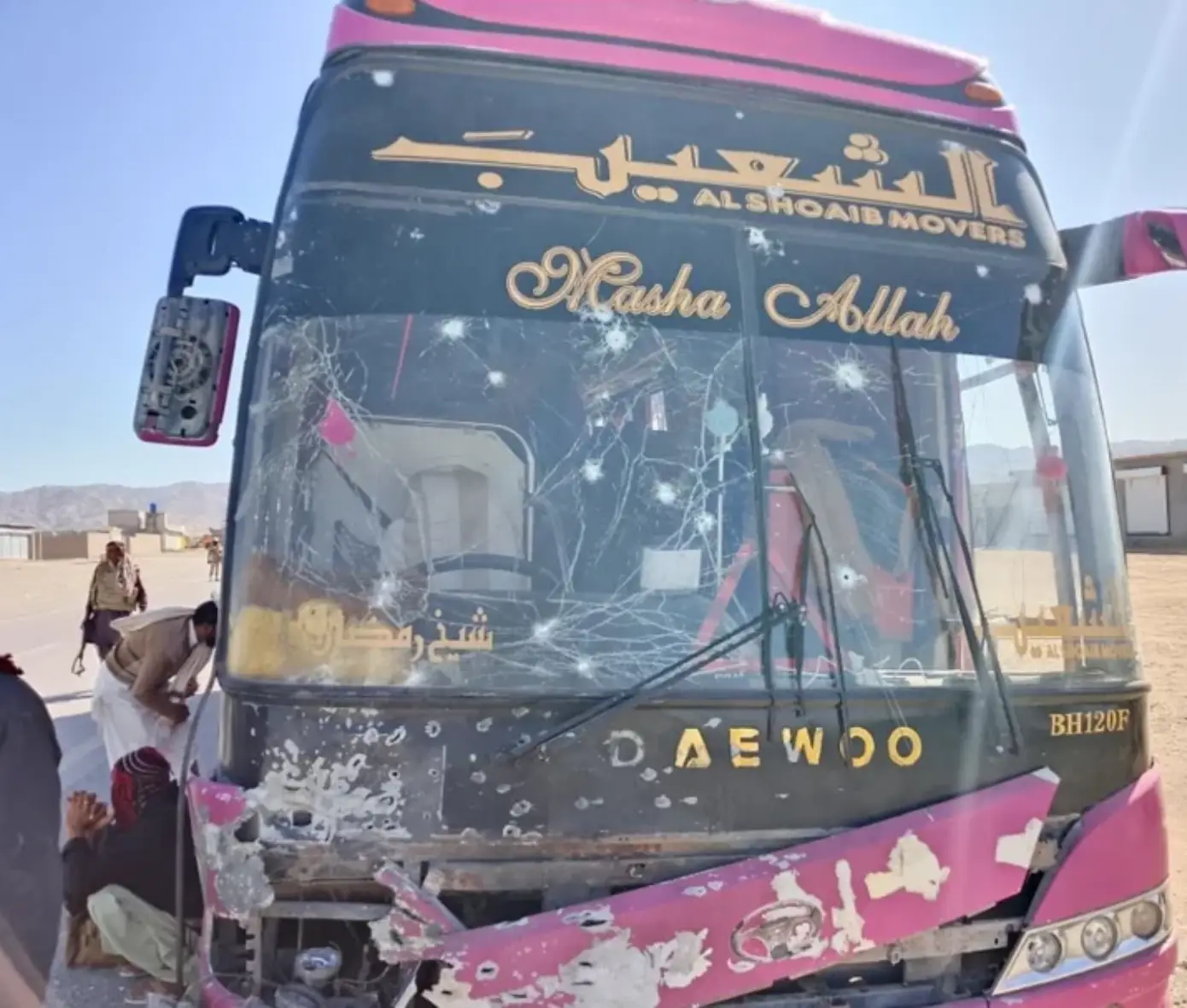 Pakistan’s security forces convoy attacked in Noshki, Balochistan; several injured.